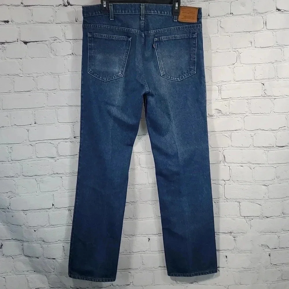 Vintage Levi’s Leather Tab Denim Jeans Mens 36x32 🇺🇸